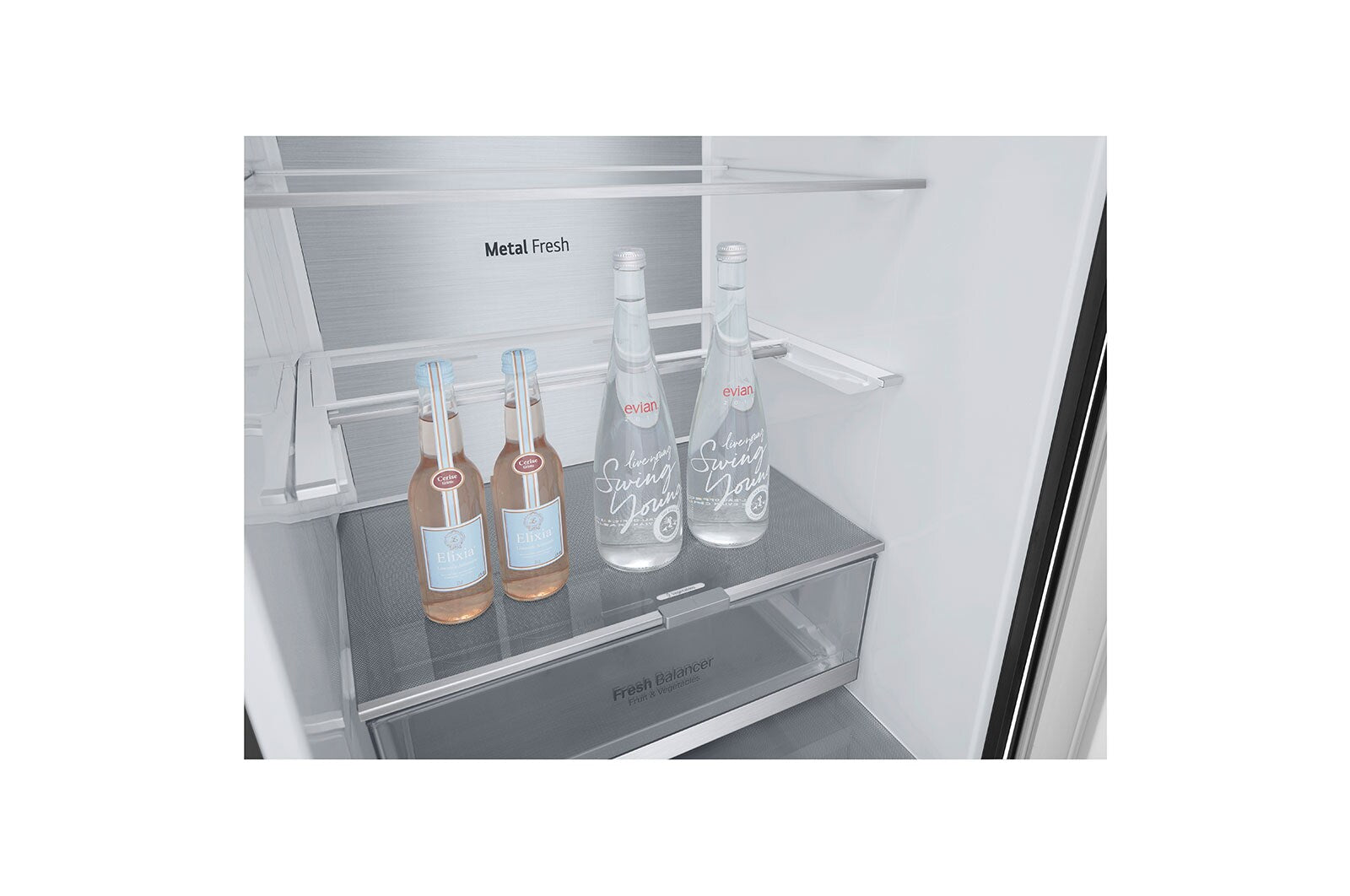 LG GBB72MCVCN1 Kühl-Gefrierkombination Mattschwarz Inverter Linear Compressor® für Frische
