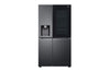 LG GSXV90MCAE InstaView Side-by-Side Kühlschrank, 635L, Eis- & Wasserspender, Mattschwarz