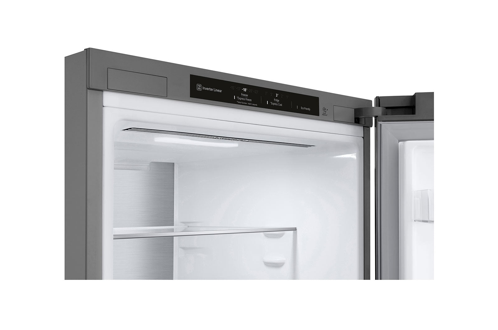 LG GBB72NSVBN Kühl-Gefrierkombination: 384L, Inverter Linear Compressor, Noble Steel