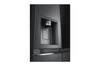 LG GSXV90MCAE InstaView Side-by-Side Kühlschrank, 635L, Eis- & Wasserspender, Mattschwarz