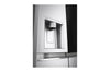 LG InstaView Side-by-Side Kühlschrank, 635L Kapazität, Eis- und Wasserspender, Smart