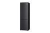 LG Kühl-Gefrierkombination Matte Black: Linear Kompressor, NatureFRESH, leise & effizient