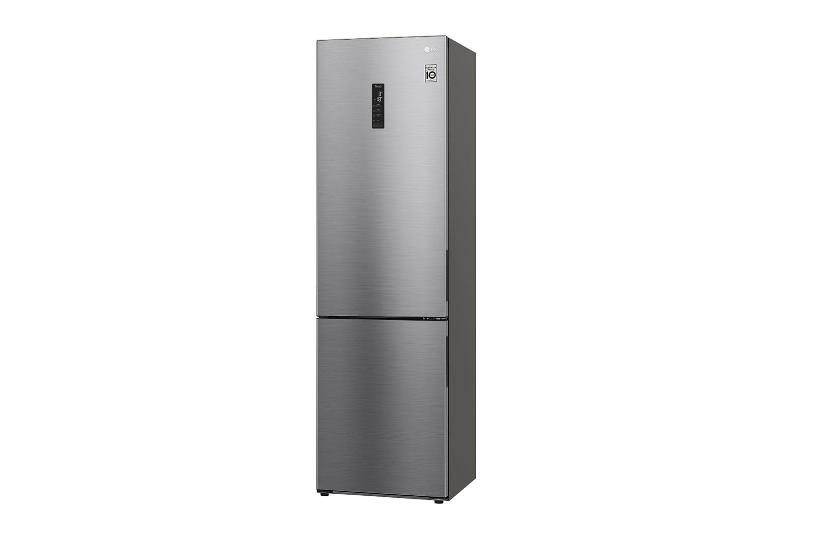 LG Kühl-Gefrierkombination 384L, Smart Inverter Kompressor, NatureFRESH, No Frost, EEK C