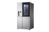 LG InstaView Side-by-Side Kühlschrank, 635L Kapazität, Eis- und Wasserspender, Smart