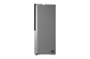 LG InstaView Side-by-Side Kühlschrank, 635L Kapazität, Eis- und Wasserspender, Smart