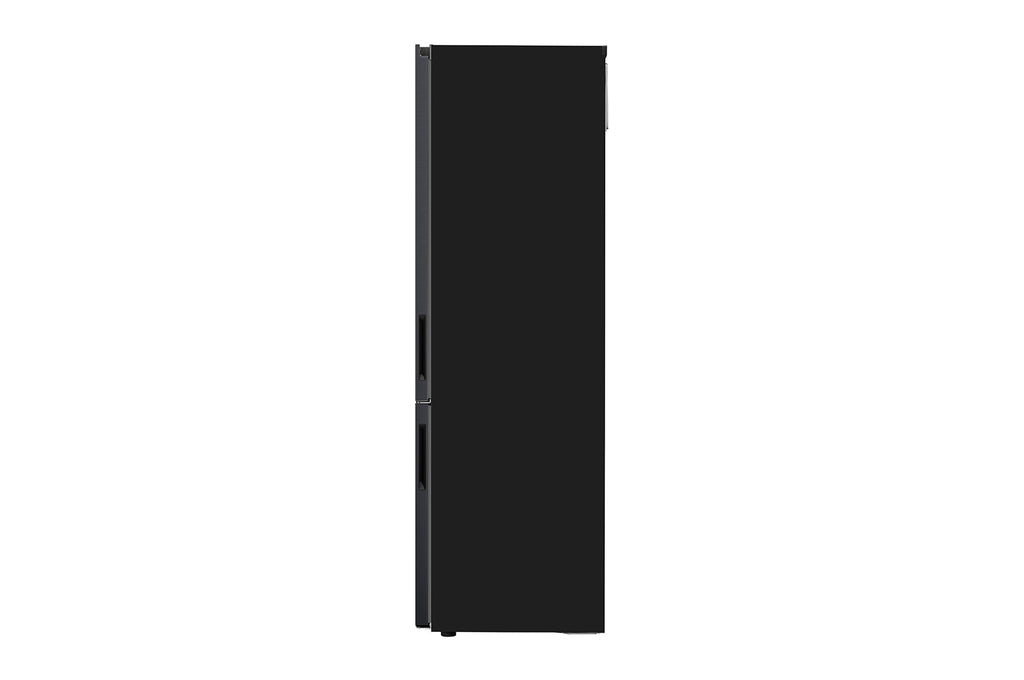 LG Kühl-Gefrierkombination Matte Black: Linear Kompressor, NatureFRESH, leise & effizient