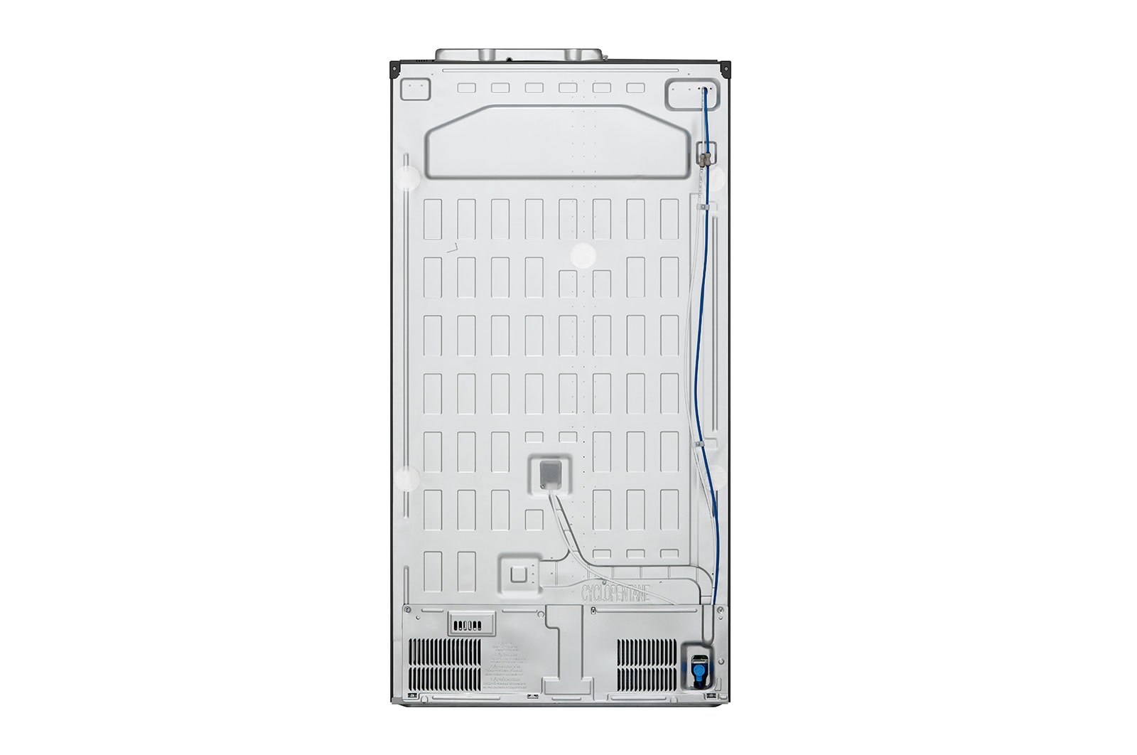LG InstaView Side-by-Side Kühlschrank, 635L, Eis-, Wasser, Total No Frost, Matt Schwarz