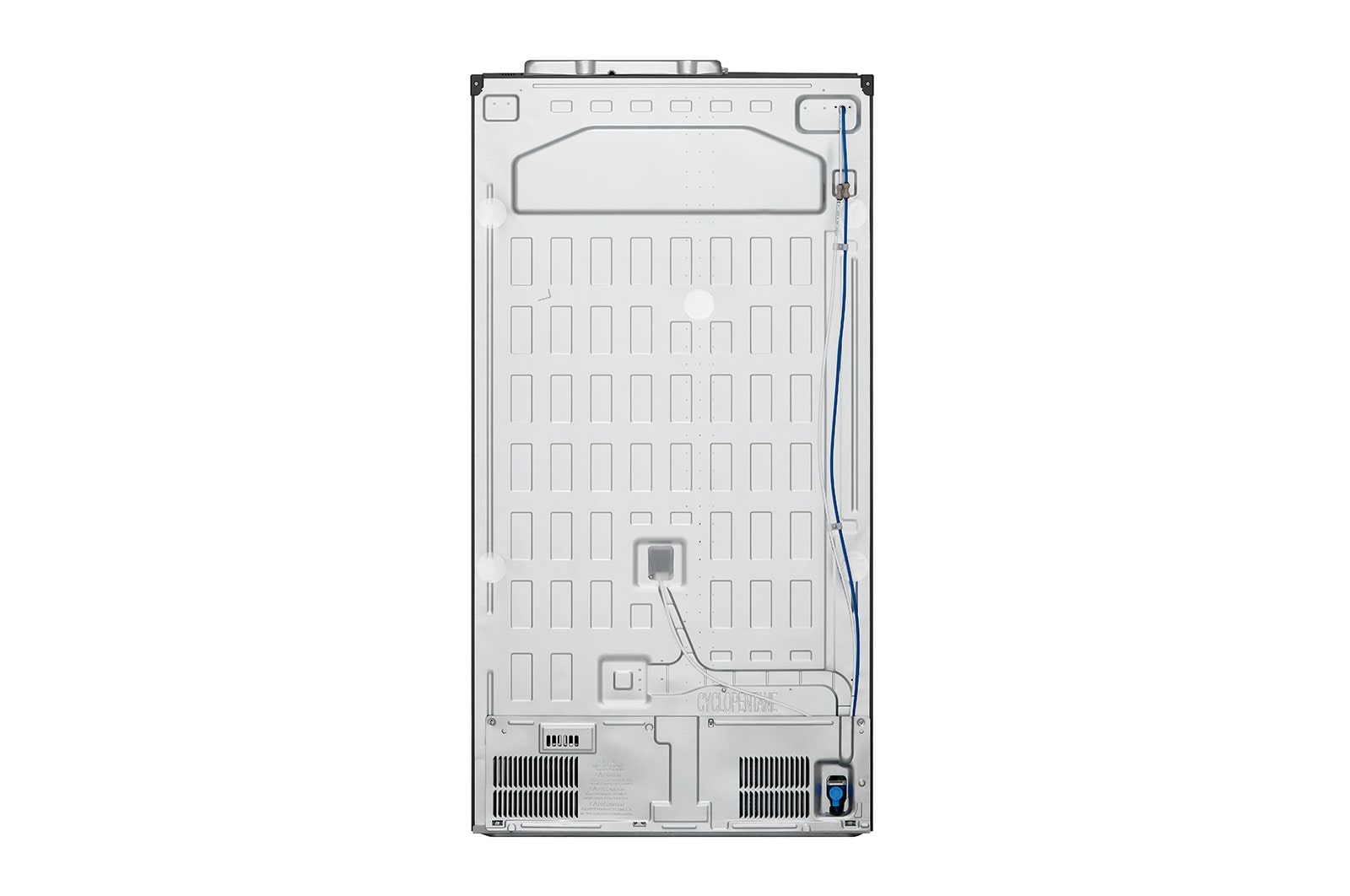 LG GSXV90MCAE InstaView Side-by-Side Kühlschrank, 635L, Eis- & Wasserspender, Mattschwarz
