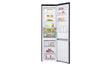 LG Kühl-Gefrierkombination 384L Inverter Linear Kompressor Mattschwarz B-Klasse