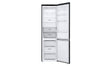 LG Kühl-Gefrierkombination 384L, 203cm Hoch, Inverter Linear Kompressor, Matt Schwarz, Effizient & Leise
