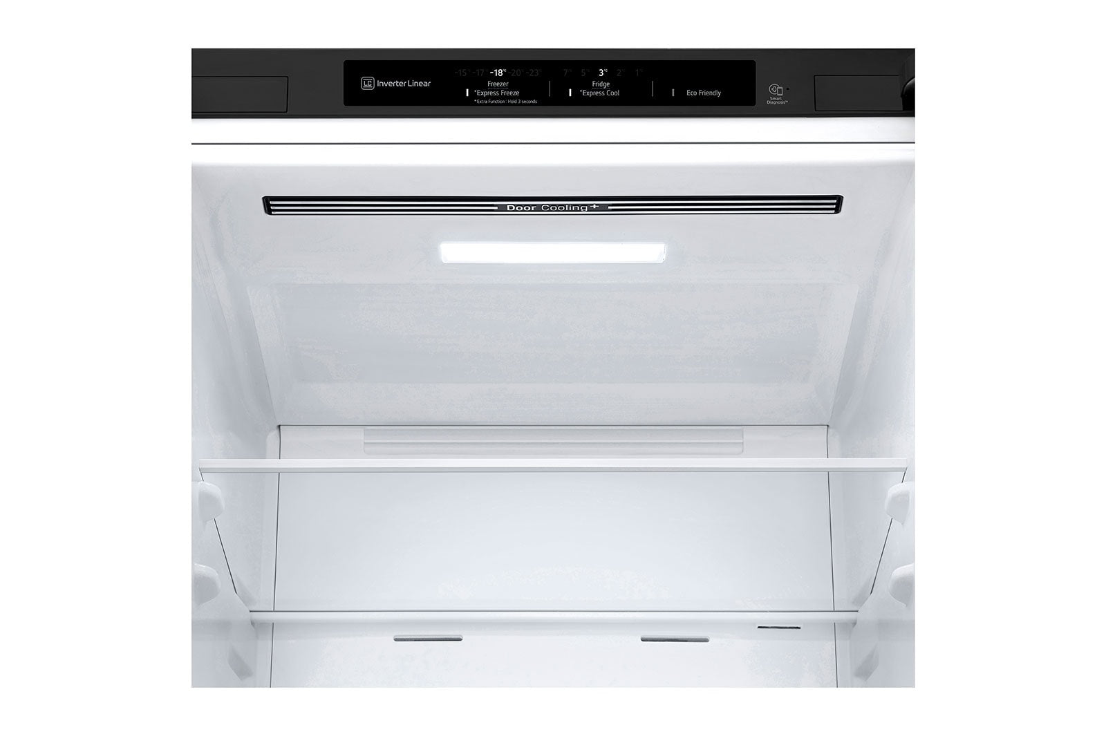 LG Kühl-Gefrierkombination 384L, 203cm Hoch, Inverter Linear Kompressor, Matt Schwarz, Effizient & Leise