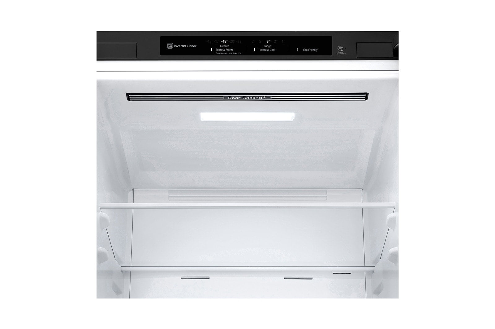 LG Kühl-Gefrierkombination Matte Black: Linear Kompressor, NatureFRESH, leise & effizient