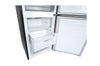 LG Kühl-Gefrierkombination 384L Inverter Linear Kompressor Mattschwarz B-Klasse