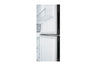 LG Kühl-Gefrierkombination 384L Inverter Linear Kompressor Mattschwarz B-Klasse