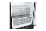 Lade das Bild in den Galerie-Viewer, LG Kühl-Gefrierkombination 384L, 203cm Hoch, Inverter Linear Kompressor, Matt Schwarz, Effizient &amp; Leise
