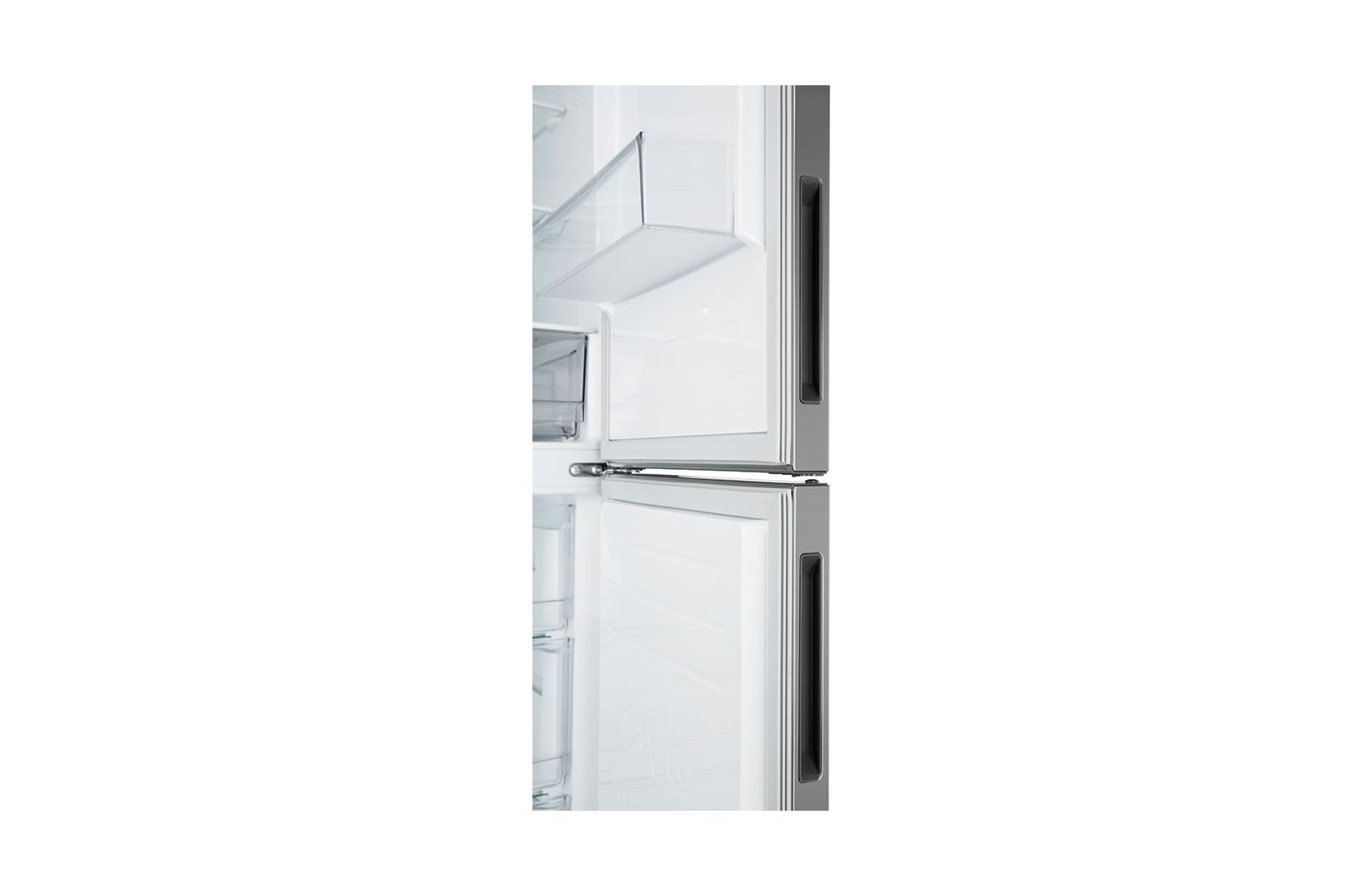 LG Kühl-Gefrierkombination 384L, Smart Inverter Kompressor, NatureFRESH, No Frost, EEK C