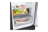 LG Kühl-Gefrierkombination Matte Black: Linear Kompressor, NatureFRESH, leise & effizient