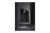 LG InstaView Side-by-Side Kühlschrank, 635L, Eis-, Wasser, Total No Frost, Matt Schwarz