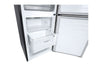 LG Kühl-Gefrierkombination 384L, 203cm Hoch, Inverter Linear Kompressor, Matt Schwarz, Effizient & Leise