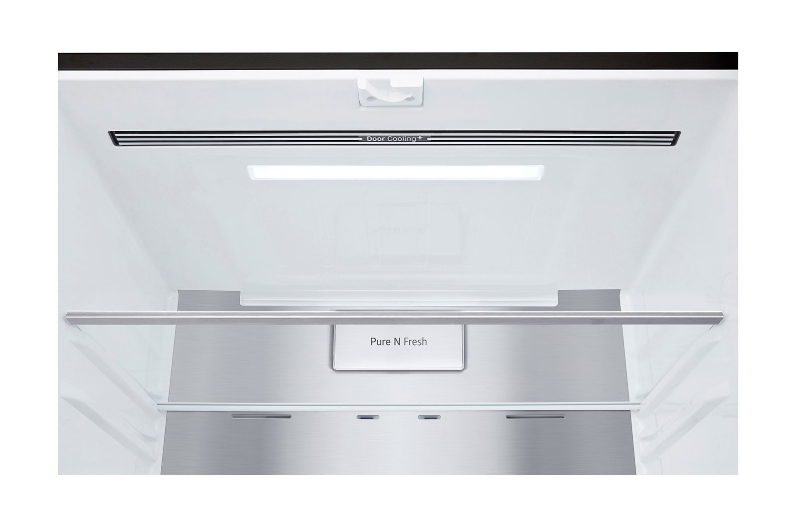 LG InstaView Slim Multi-Door Kühlschrank 530L LINEAR Cooling® Mattes Schwarz