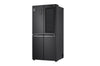 LG InstaView Slim Multi-Door Kühlschrank 530L LINEAR Cooling® Mattes Schwarz