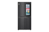 LG InstaView Slim Multi-Door Kühlschrank 530L LINEAR Cooling® Mattes Schwarz