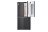 LG InstaView Slim Multi-Door Kühlschrank 530L LINEAR Cooling® Mattes Schwarz