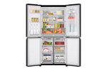 Lade das Bild in den Galerie-Viewer, LG InstaView Slim Multi-Door Kühlschrank 530L LINEAR Cooling® Mattes Schwarz

