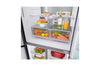 LG InstaView Slim Multi-Door Kühlschrank 530L LINEAR Cooling® Mattes Schwarz