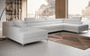 Aurea U XXL Bouclé Ecksofa – Schlaf- & Klappfunktion für Dein Traumwohnzimmer