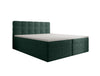 Faro Frotte Luxus Boxspringbett: Samt-Komfort, Stauraum & Stilvoll Schlafen