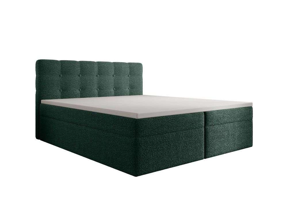 Geräumiges Faro Frottee Boxspringbett mit Stauraum – Ultimativer Schlafkomfort und Eleganz