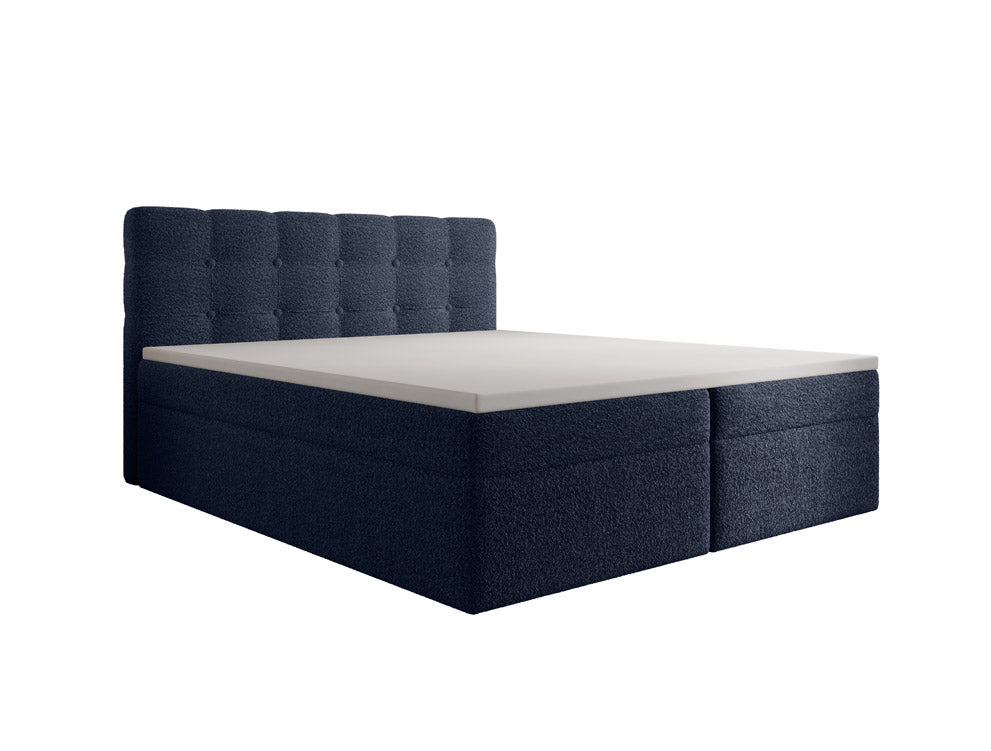 Geräumiges Faro Frottee Boxspringbett mit Stauraum – Ultimativer Schlafkomfort und Eleganz