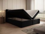 Lade das Bild in den Galerie-Viewer, Geräumiges Faro Frottee Boxspringbett mit Stauraum – Ultimativer Schlafkomfort und Eleganz
