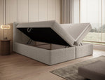 Lade das Bild in den Galerie-Viewer, Geräumiges Faro Frottee Boxspringbett mit Stauraum – Ultimativer Schlafkomfort und Eleganz
