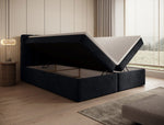 Lade das Bild in den Galerie-Viewer, Luxuriöses Faro Samt Boxspringbett mit Stauraum – Komfort &amp; Eleganz
