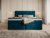 Luxuriöses Faro Samt Boxspringbett mit Stauraum – Komfort & Eleganz