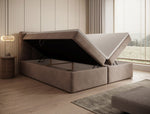 Lade das Bild in den Galerie-Viewer, Luxuriöses Faro Samt Boxspringbett mit Stauraum – Komfort &amp; Eleganz
