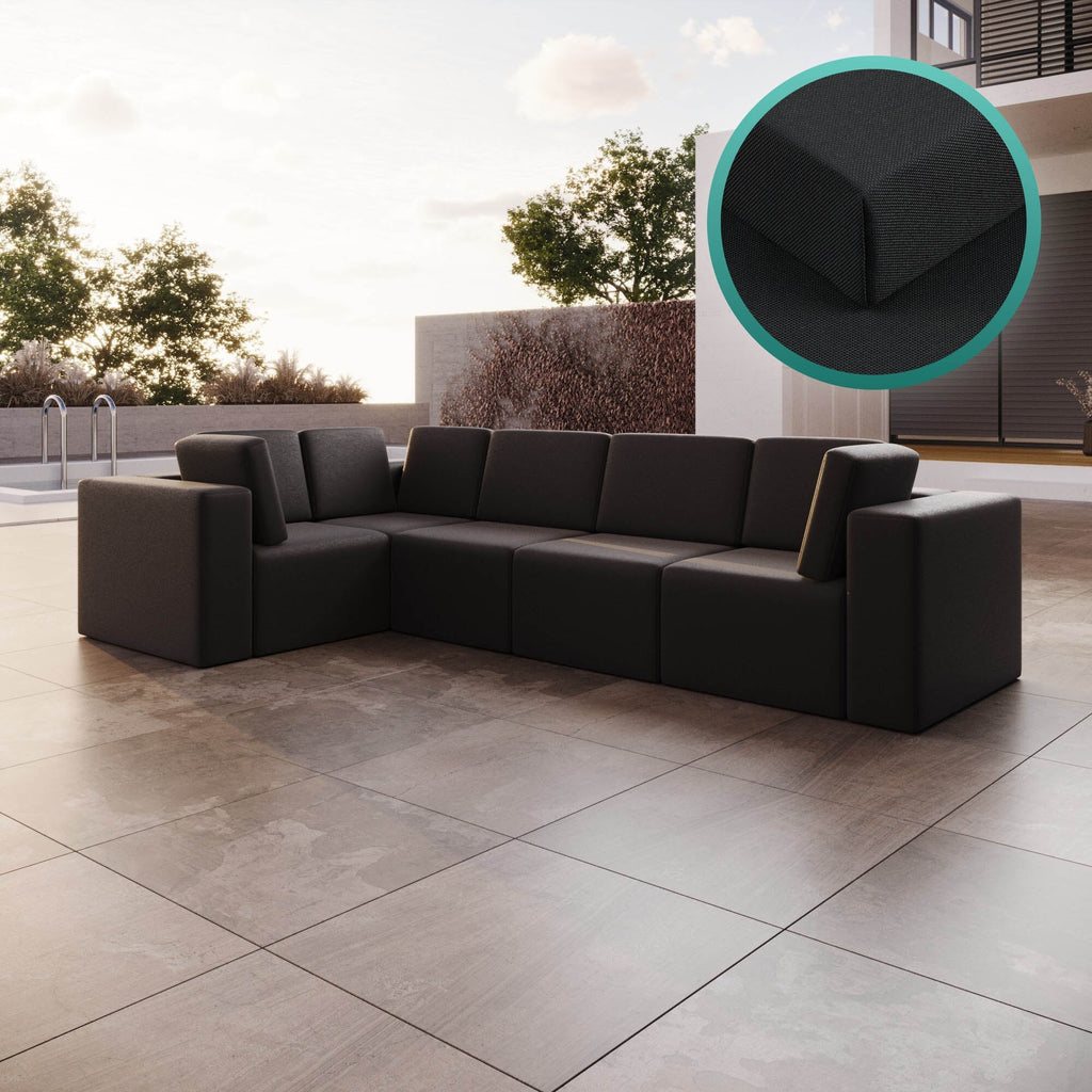 Luxus Wetterfester Bezug für Eden L Maxi Gartensofa – UV-Beständiger Outdoor Schutz