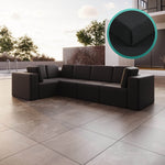 Lade das Bild in den Galerie-Viewer, Luxus Wetterfester Bezug für Eden L Maxi Gartensofa – UV-Beständiger Outdoor Schutz
