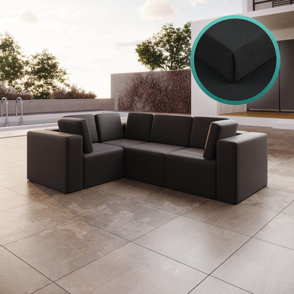 Wetterfester Gartensofa Bezug Eden L – Optimaler Schutz für luxuriöse Outdoor-Möbel