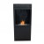 Jackson Bioethanol-Ofen: Stilvoller, quadratischer Kamin im Holzofen-Design, 2,2 kW