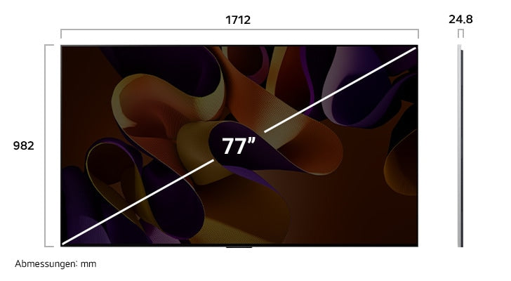 LG OLED evo G4 77 Zoll 4K AI Smart TV