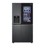 Lade das Bild in den Galerie-Viewer, LG InstaView Side-by-Side Kühlschrank: 635L, Door-in-Door, Eis- &amp; Wasserspender, Smart ThinQ
