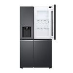 Lade das Bild in den Galerie-Viewer, LG InstaView Side-by-Side Kühlschrank: 635L, Door-in-Door, Eis- &amp; Wasserspender, Smart ThinQ
