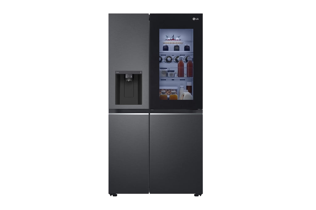 LG InstaView Side-by-Side Kühlschrank: 635L, Door-in-Door, Eis- & Wasserspender, Smart ThinQ