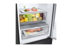 Lade das Bild in den Galerie-Viewer, LG Kühl-Gefrierkombination Matt Schwarz Inverter Linear Kompressor 384L
