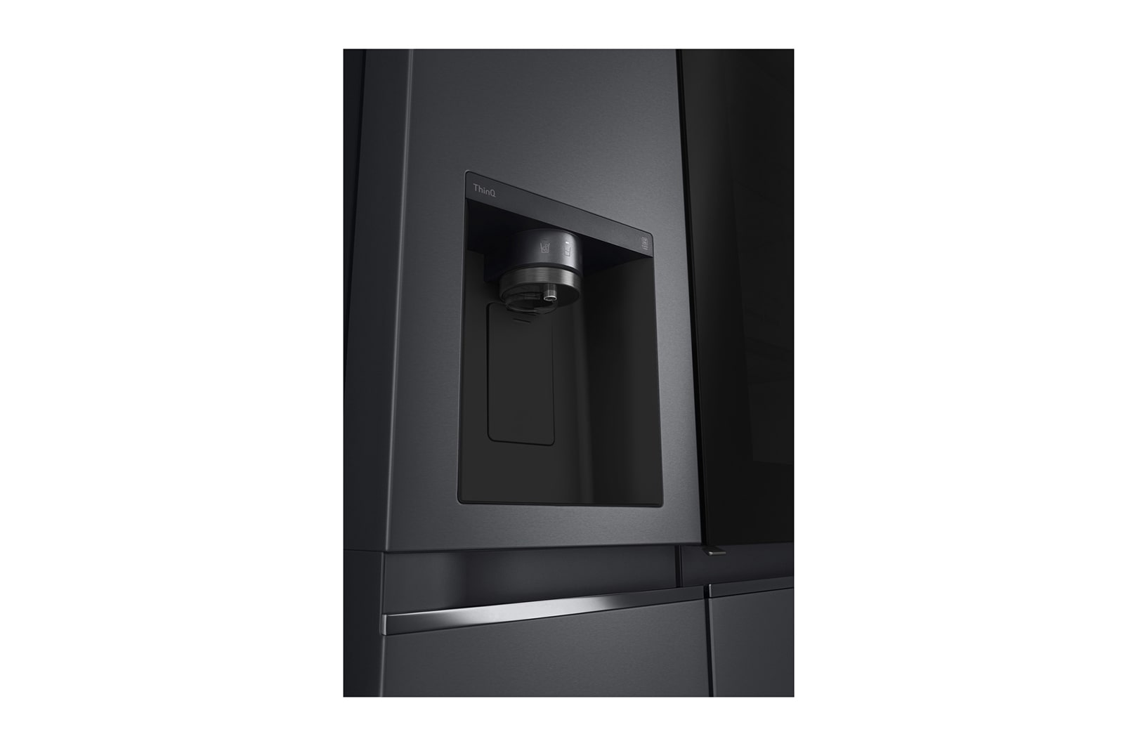 LG InstaView Side-by-Side Kühlschrank: 635L, Door-in-Door, Eis- & Wasserspender, Smart ThinQ