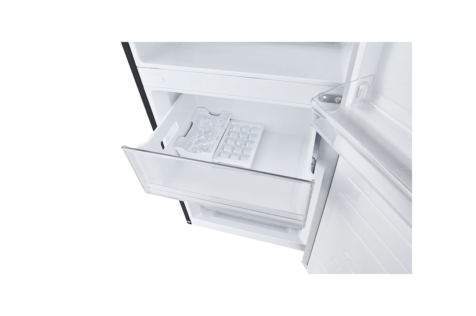 LG Kühl-Gefrierkombination Matt Schwarz Inverter Linear Kompressor 384L