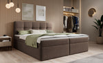 Lade das Bild in den Galerie-Viewer, Luxuriöses Boxspringbett Cozy II Bouclé mit Integriertem Stauraum und Komfort
